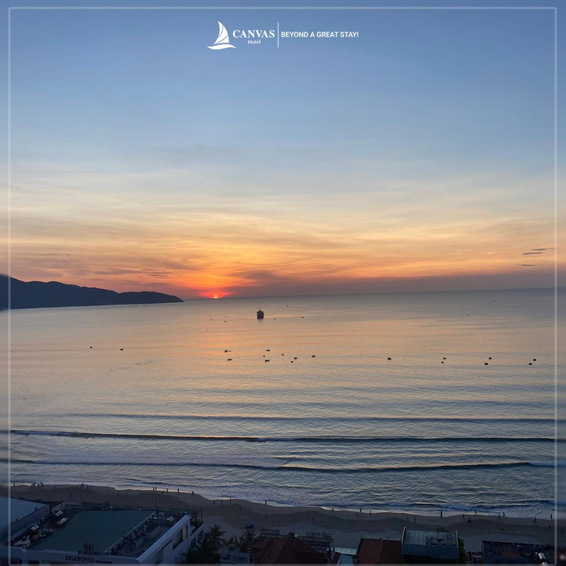 Canvas Danang Beach Hotel Exteriör bild